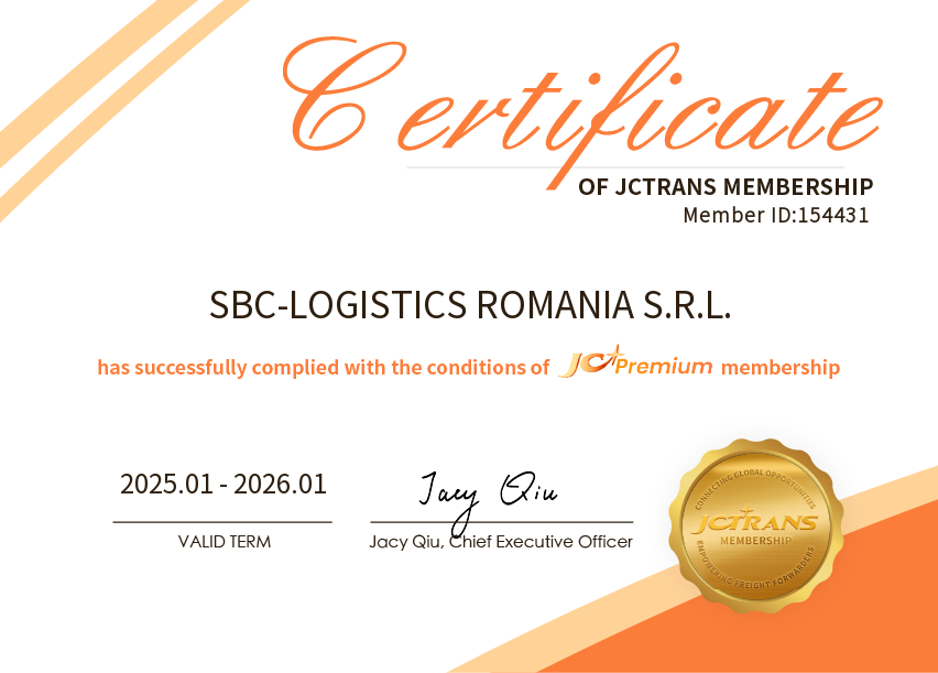 SBC-LOGISTICS ROMANIA S.R.L.JC Premium
