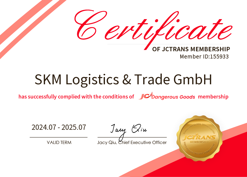 SKM Logistics & Trade GmbHJC Dangerous Goods