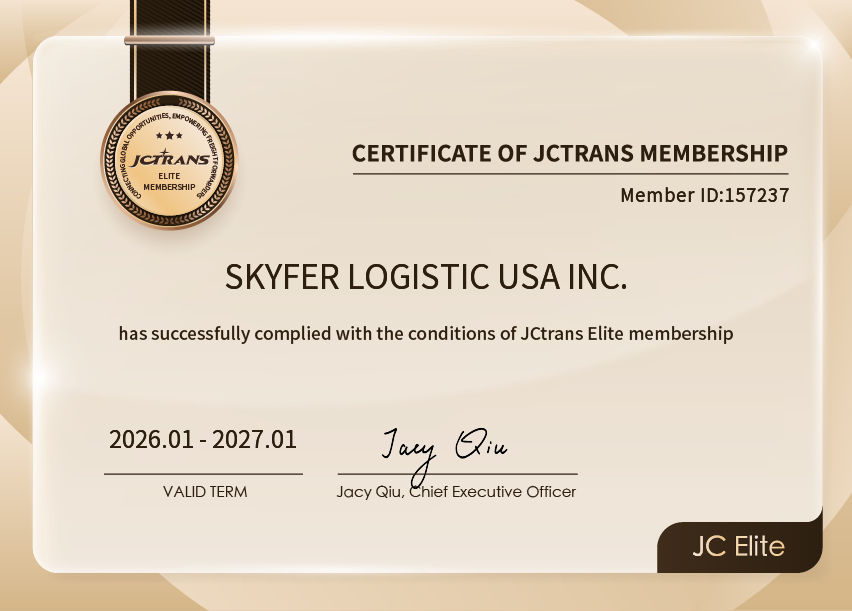 SKYFER LOGISTIC USA INC.JC Elite