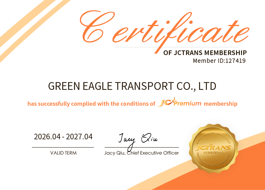 GREEN EAGLE TRANSPORT CO., LTDJC Premium