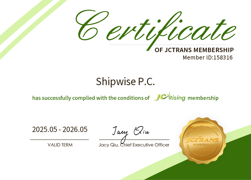 Shipwise P.C.JC Rising