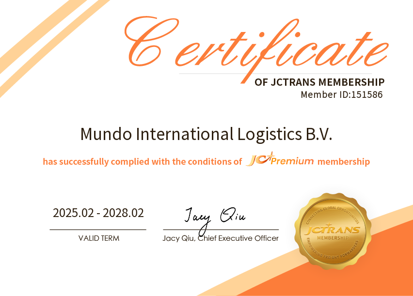 Mundo International Logistics B.V.JC Premium