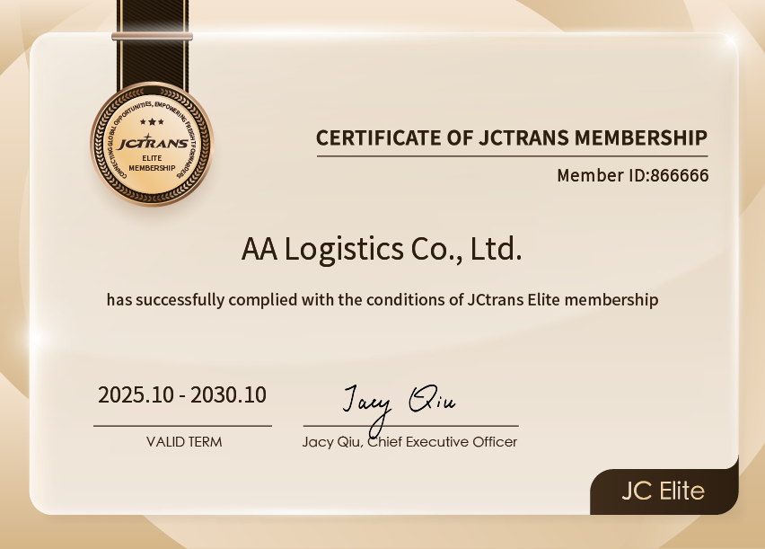 AA Logistics Co., Ltd.JC Elite