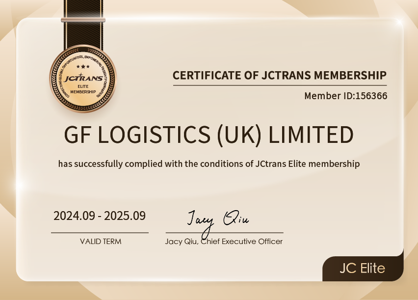 GF LOGISTICS (UK) LIMITEDJC Elite