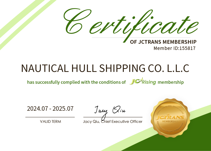 NAUTICAL HULL SHIPPING CO. L.L.CJC Rising