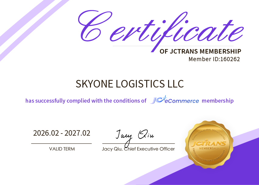 SKYONE LOGISTICS LLCJC eCommerce