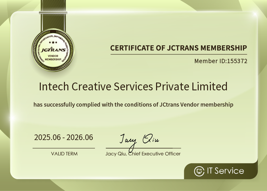 Intech Creative Services Private LimitedJC Vendor IT Services