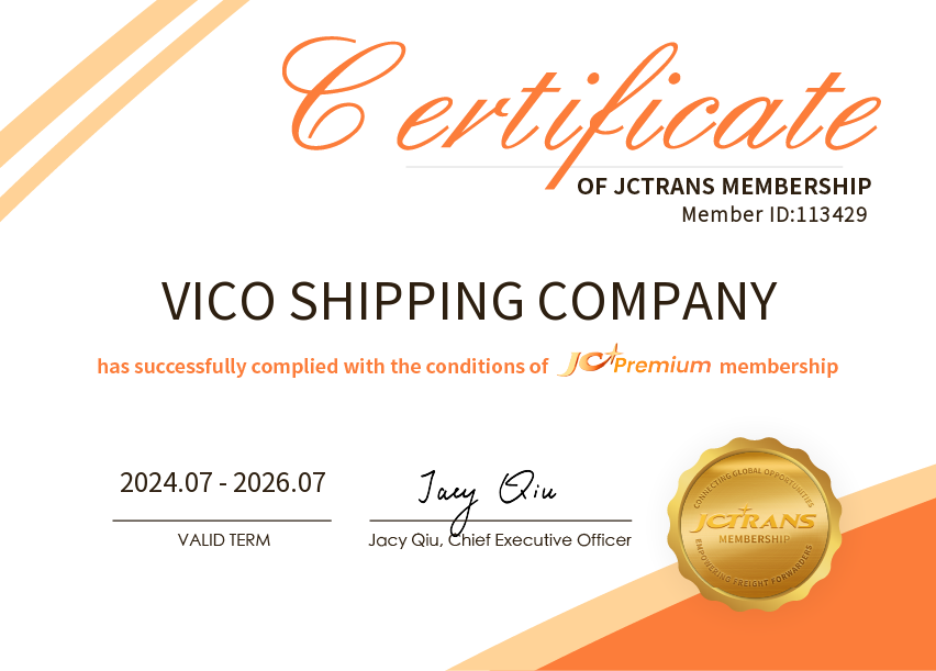 VICO SHIPPING COMPANYJC Premium