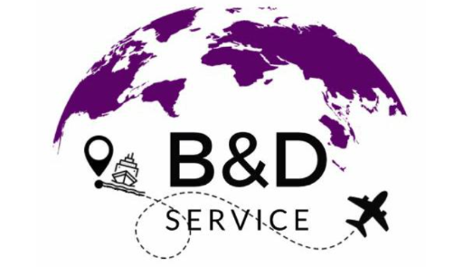 B & D SERVICE logo