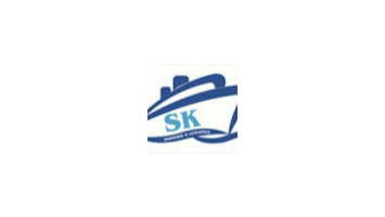 S K SHIPPING & LOGISTICS logo