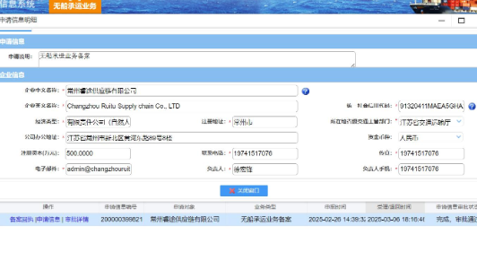 Changzhou Ruitu Supply chain Co., LTD