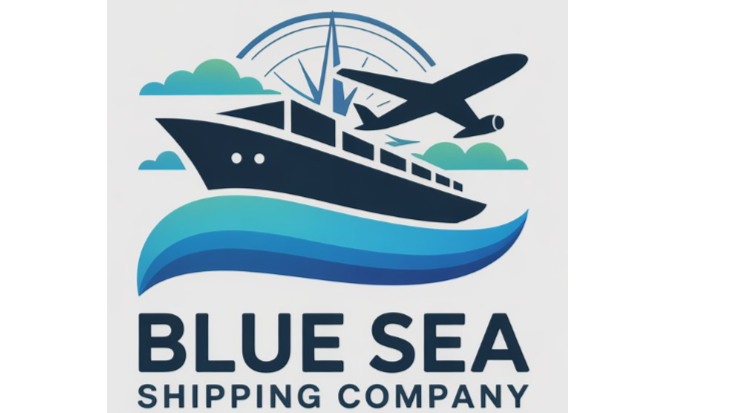BLUE SEA SHIPPING COMPANY logo