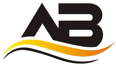 A. B. INTERNATIONAL logo