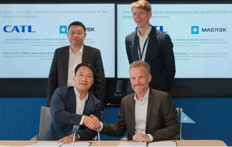 Boom! Maersk  CATL forge global strategy, leading the new journey of decarbonization of global supply chains