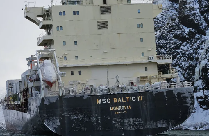 Alarm! 73 containers stranded! MSC cargo ship grounded for more than seven months, some of the food in the goods has rott