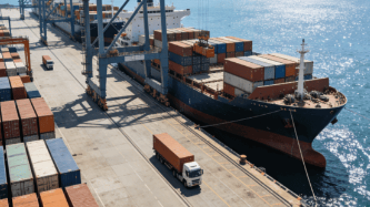 Balancing transit speed variations across alternative transshipment route strings to lower your average china to brazil logistics freight cost