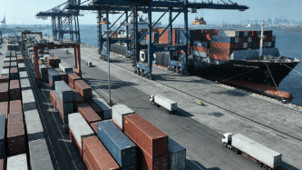 Matson fast boat transit times performance during holiday shopping peak seasons