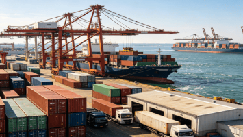 Helping destination consignees choose shipping route options that reduce local terminal handling charges
