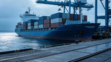 Tracking ocean transit time variations for container freight booked from ningbo to germany on fcl service contract strings