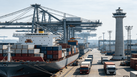 Port Selection and Inland Logistics for Saudi-Bound Sea Freight