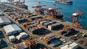 Preventing onboard cargo shifting damage claims by cross checking survey report certificates matching flat rack container fr securing requirements