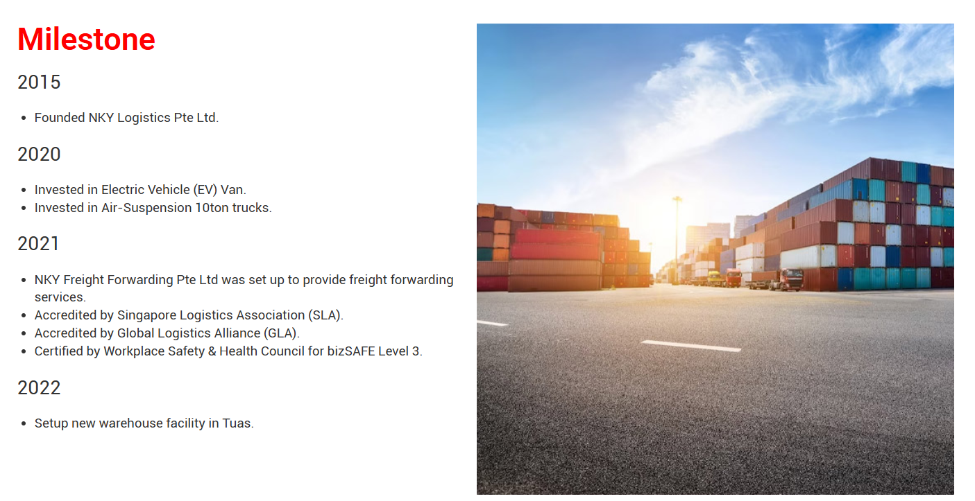 NKY FREIGHT FORWARDING PTE. LTD.-JCtrans Platform | JCtrans Platform- International Freight Forwarders Platform
