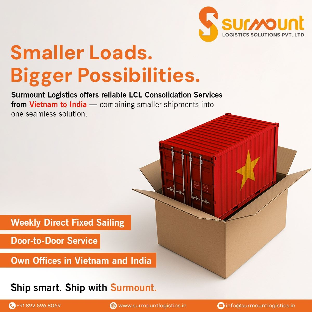 SURMOUNT LOGISTICS CO.,LTD-JCtrans Platform