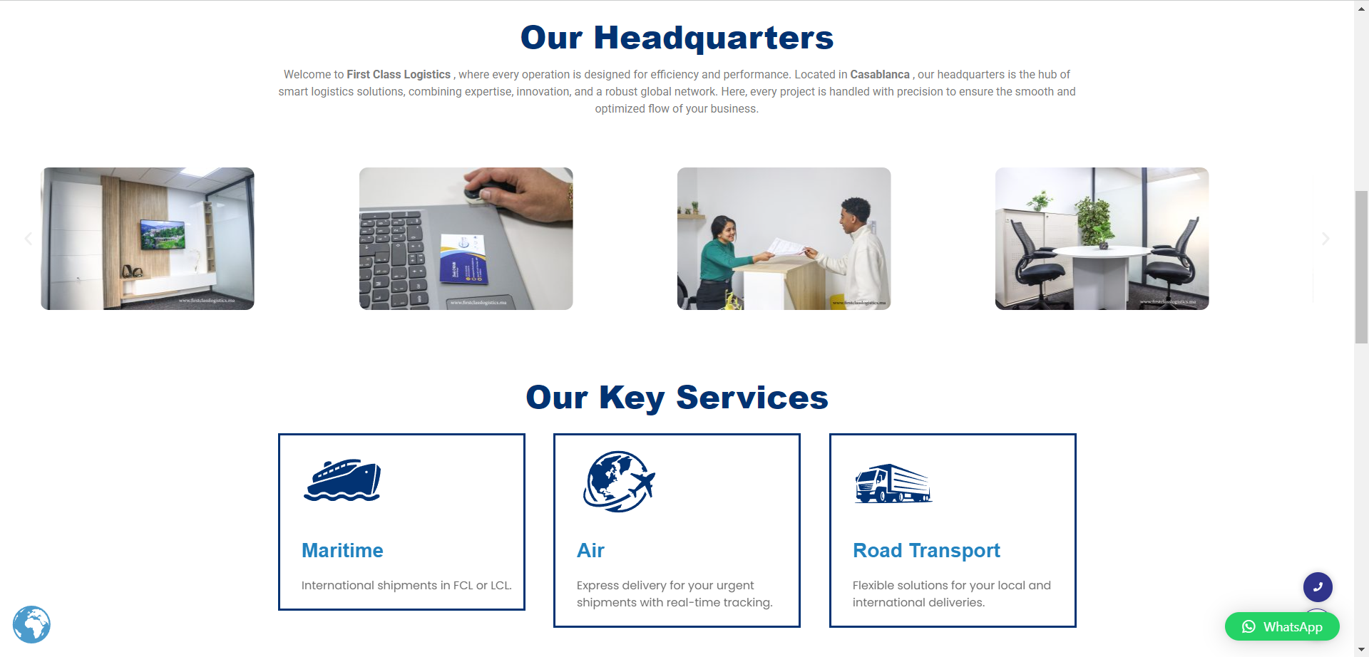 First Class Logistics - Freight Forwarding Company Profile, Contact ...