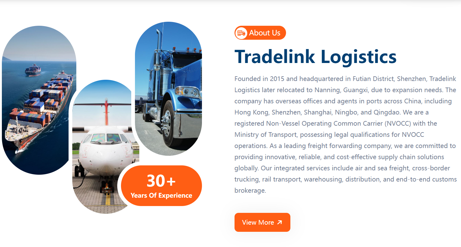 Tradelink Logistics Co., Ltd - Freight Forwarding Company Profile ...